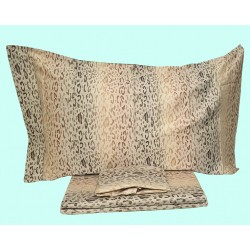 Parure Copri piumino Raso Jacquard di puro cotone Frette